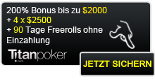 Verblüffende Titan Poker Boni